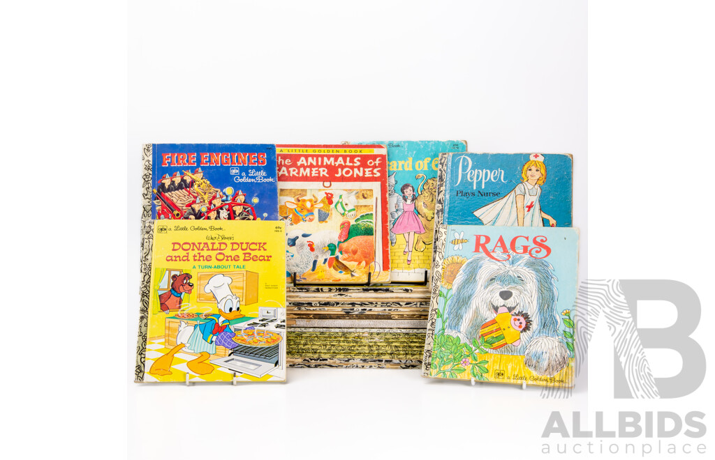 Large Collection Approx 48 Little Golden Books