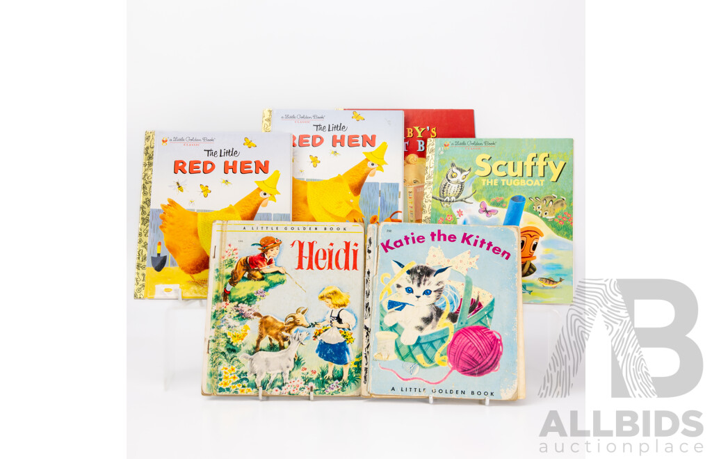 Large Collection Approx 48 Little Golden Books