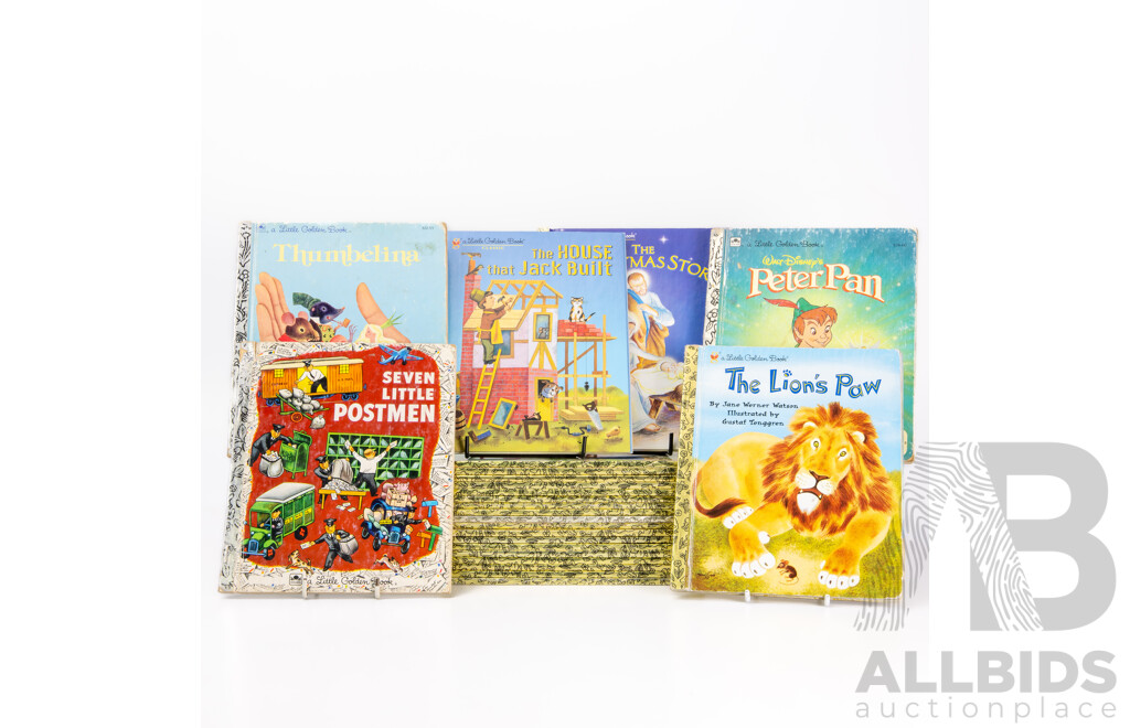 Large Collection Approx 47 Little Golden Books