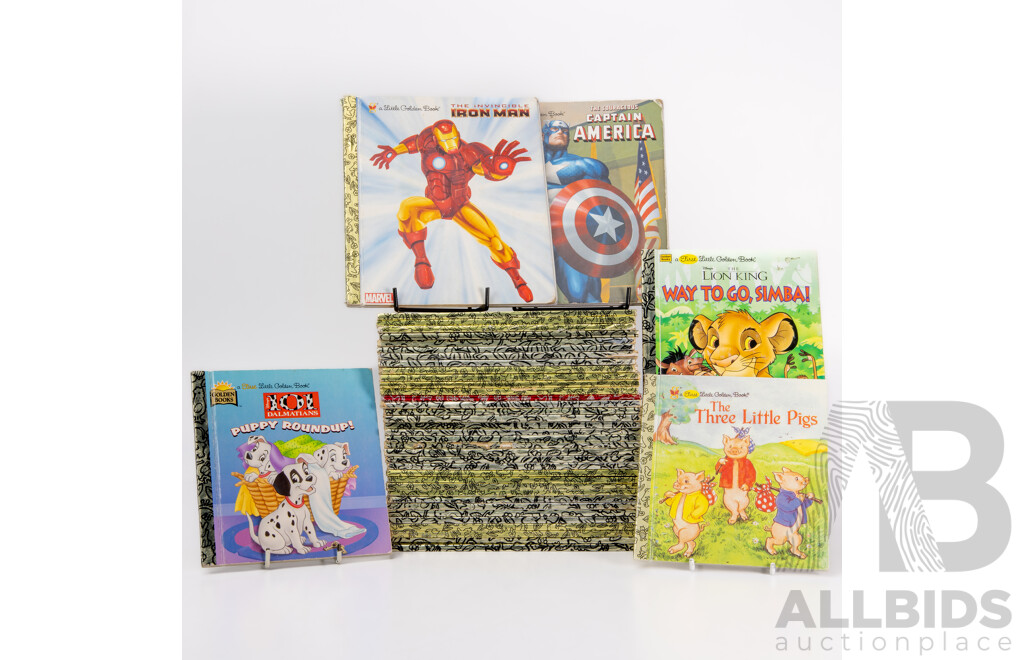 Large Collection Approx. 40 Little Golden Books