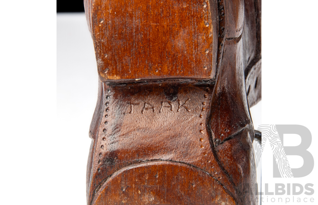 Nice Collection Australian Hand Turned Treen Including Huon Pine Appetizer Dish by Jose Lehete, Huon Pine Dish, Purple Gidgee Dish by Neal Kirkham with Pewter Top and More