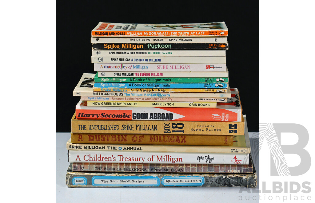 Collection of Spike Milligan Books