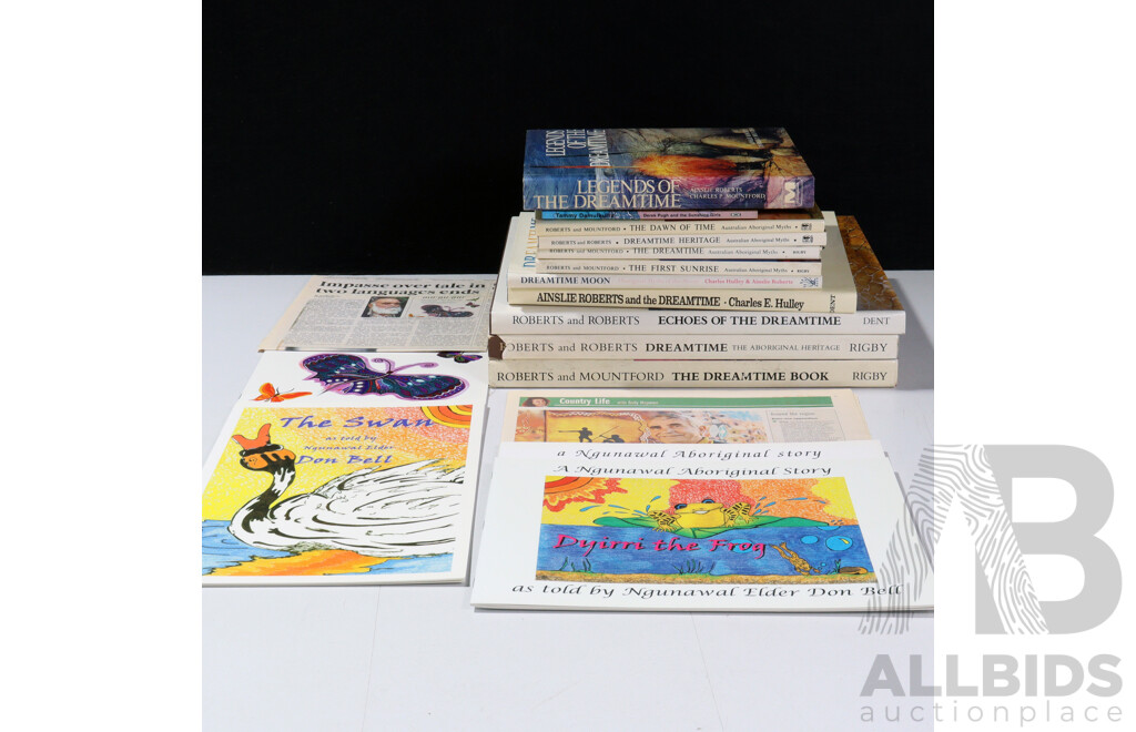 Collection of Books About the Dreamtime