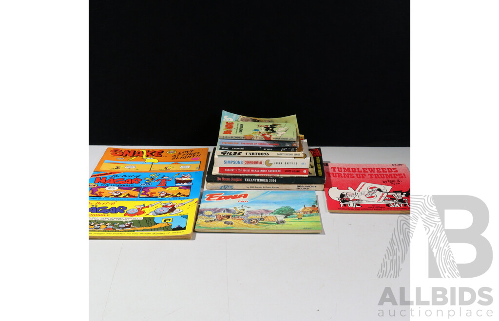 Collection of Comic Strip Books