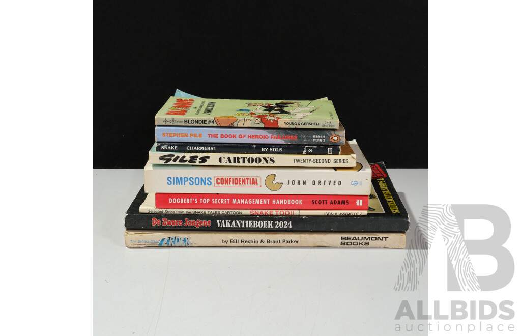 Collection of Comic Strip Books