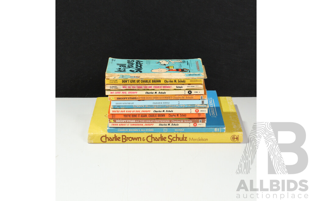 Collection of Charlie Brown Books