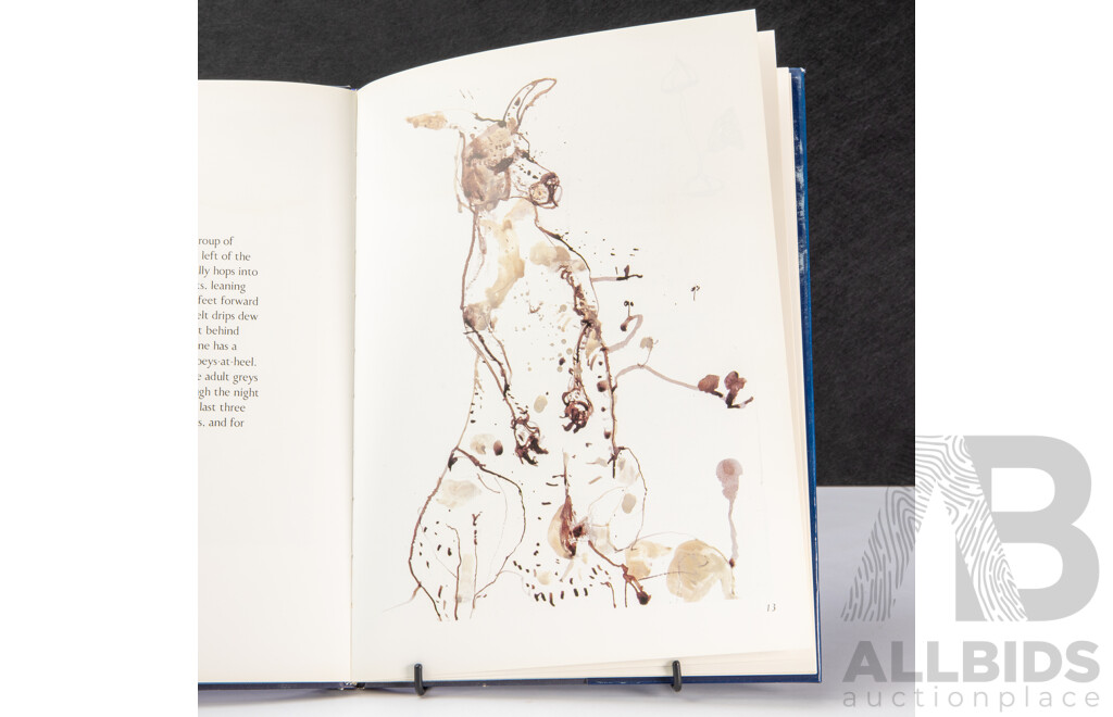 Wonderful Trio of Hard Cover Books Featuring Australian Artist John Olsen Including Drawn From Life - Collated Journal Entries of Olsen with Images, 31 x 23 cm (largest) (3)