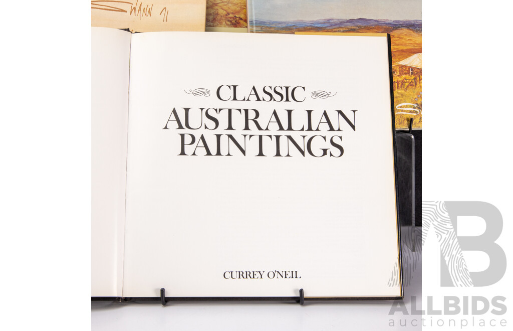 Wonderful Collection of Seven Australian Art Books Including A Sunburnt Country [Paintings by Bill Beavan with Poetry by Dorothea Mackellar] (Rigby, 1978) and More (7)