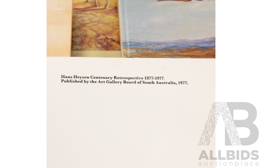 Wonderful Collection of Seven Australian Art Books Including A Sunburnt Country [Paintings by Bill Beavan with Poetry by Dorothea Mackellar] (Rigby, 1978) and More (7)