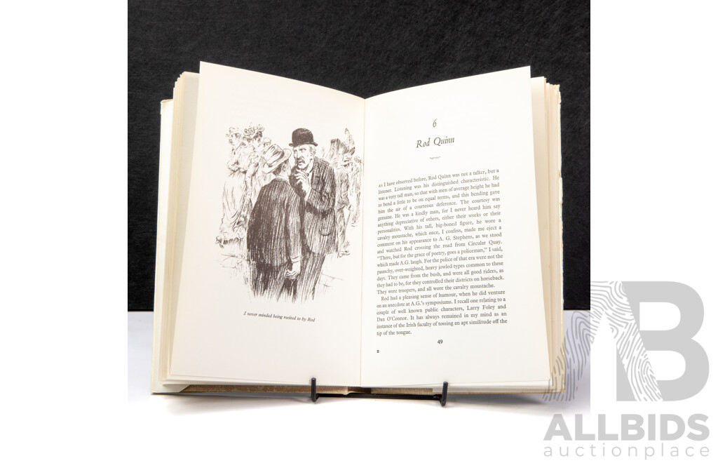 Norman Lindsay, (19th/20th Centuries, Australian, 1879-1969), Bohemians of the Bulletin, First Edition Hard Cover with Dust Jacket, Angus & Robertson, 1965