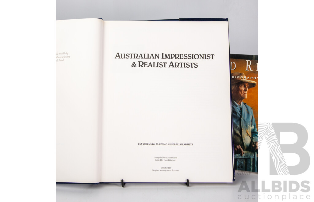 Lloyd Rees, (20th Century, Australian, 1895-1988), Group of Books on Lloyd Rees, Including Peaks & Valleys and Others (3)