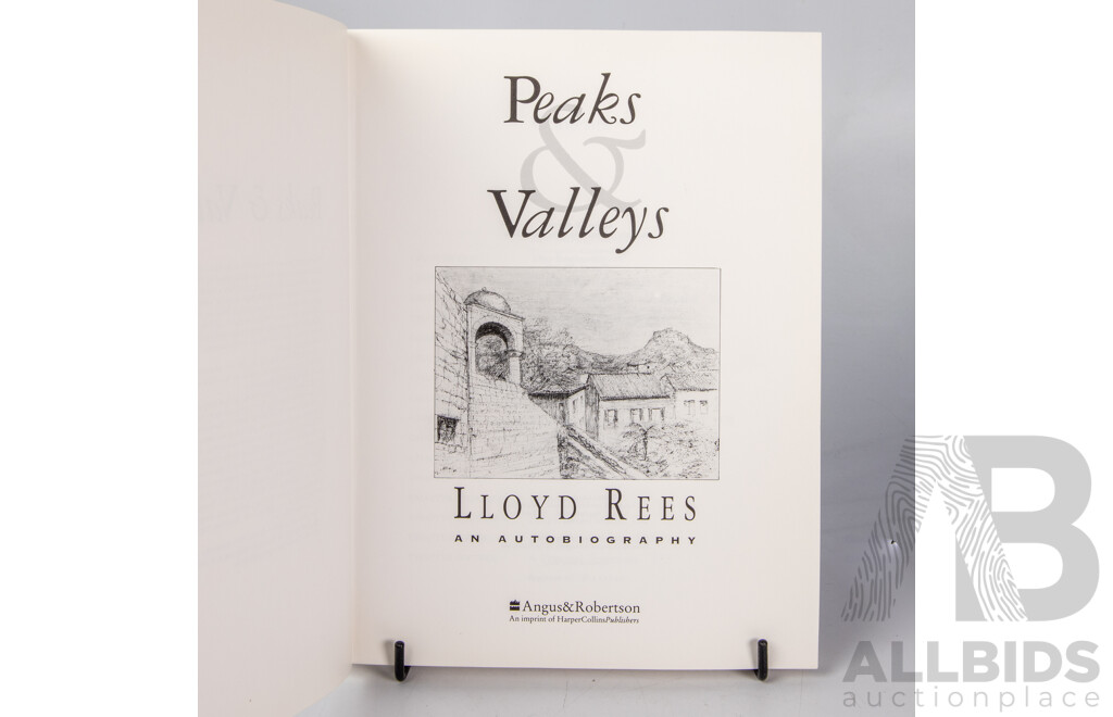 Lloyd Rees, (20th Century, Australian, 1895-1988), Group of Books on Lloyd Rees, Including Peaks & Valleys and Others (3)