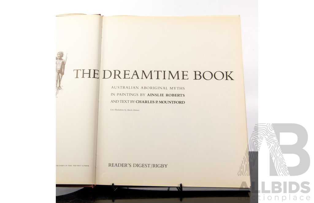 Collection Five Books on Australian Indigenous Myths Illustrated by Ainslie Roberts, All Hardcovers with Dust Jackets
