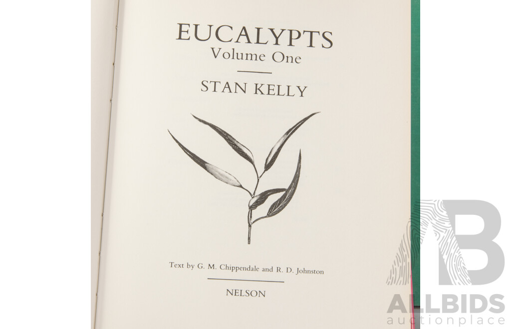 Good Collection Books Regarding Australian Flora Including Flora of the A.C.T. Volumes 1 & 2 Eucalypts by Stan Kelly and More