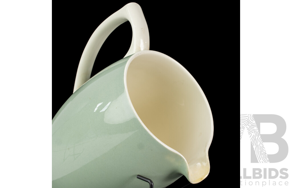 Vintage Wedgwood Celadon Glazed Jug by Keith Murray