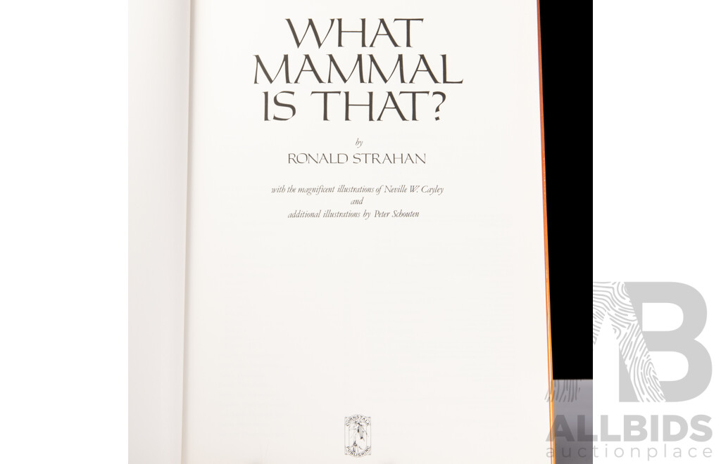 Good Collection Books Regarding Australian Bird and Animal Life Including Neville Caley, Field Guides and More