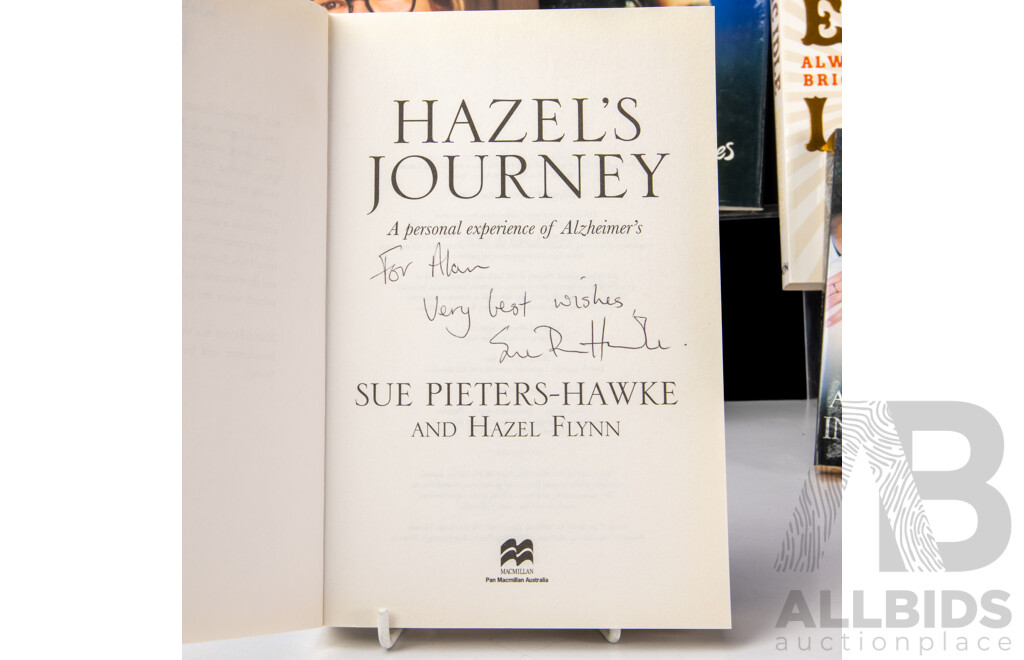 Collection Books, All Signed by the Authors Including Lindy Chamberlain, Eric Idle, Magda Szubanski and More