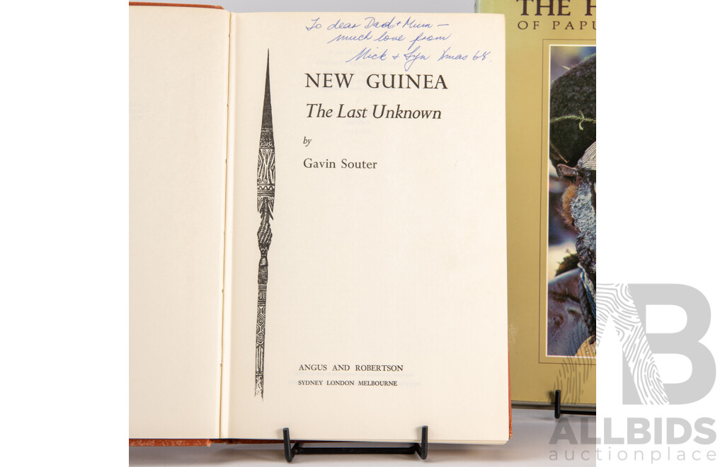 Collection Books Regarding Papua New Guinea, Mostly Hardcovers with Dust Jackets