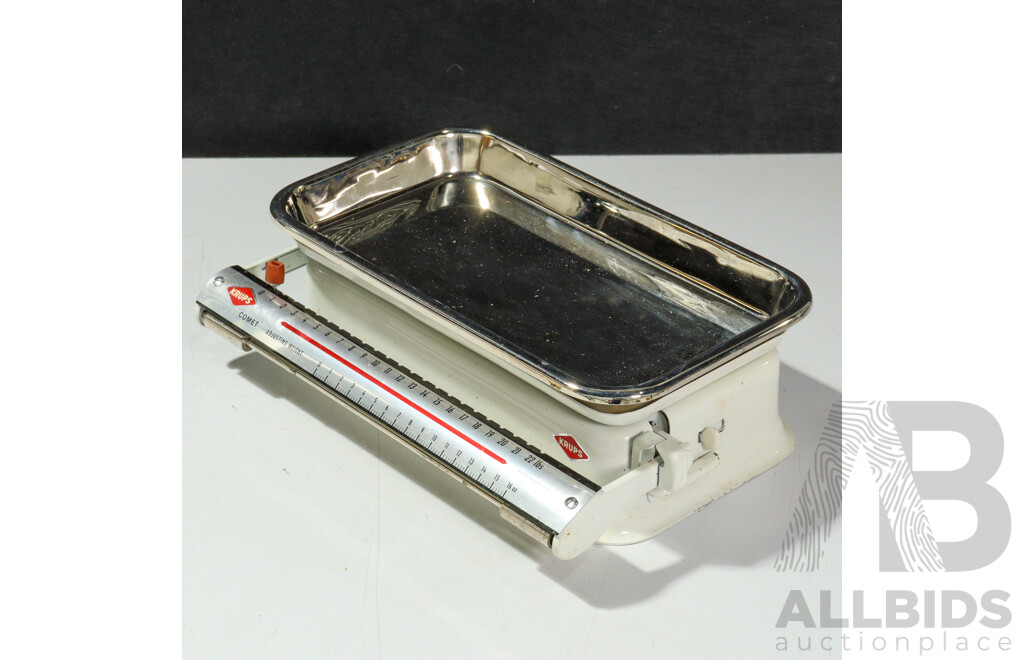 Vintage Set Robert Krupps Adjustable Balance Scales in Box