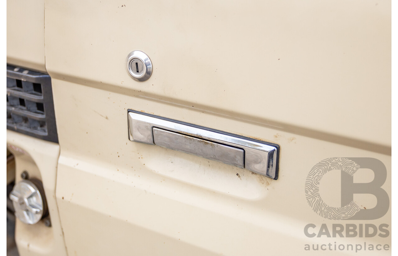 9/1985 Toyota Landcruiser (4x4) HJ75RP 2d C/Chas Goldrush Diesel 4.0L - Tipper