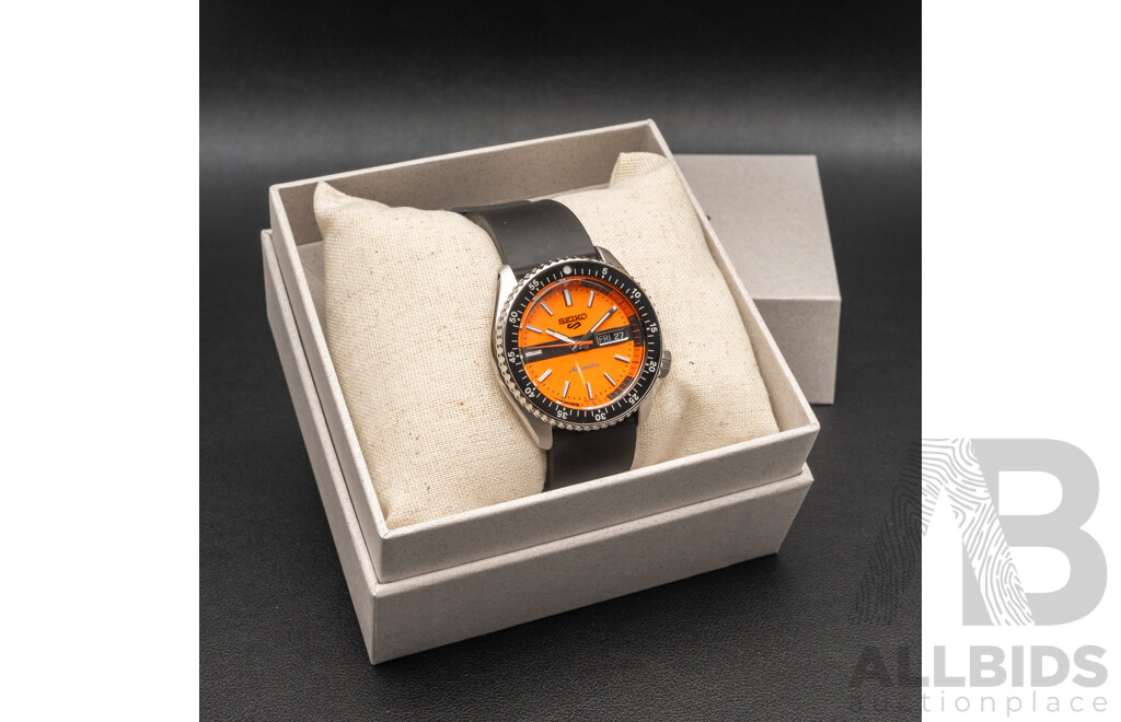 Seiko 5 Sports 'New Double Hurricane' Retro Colour Collection Automatic Men's Watch