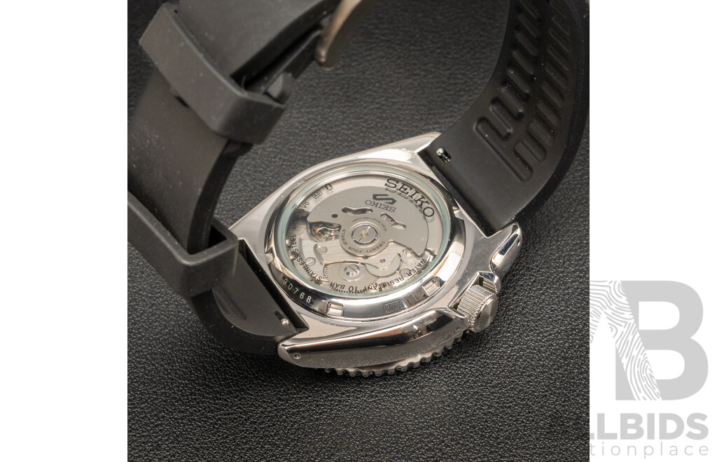 Seiko 5 Sports 'New Double Hurricane' Retro Colour Collection Automatic Men's Watch