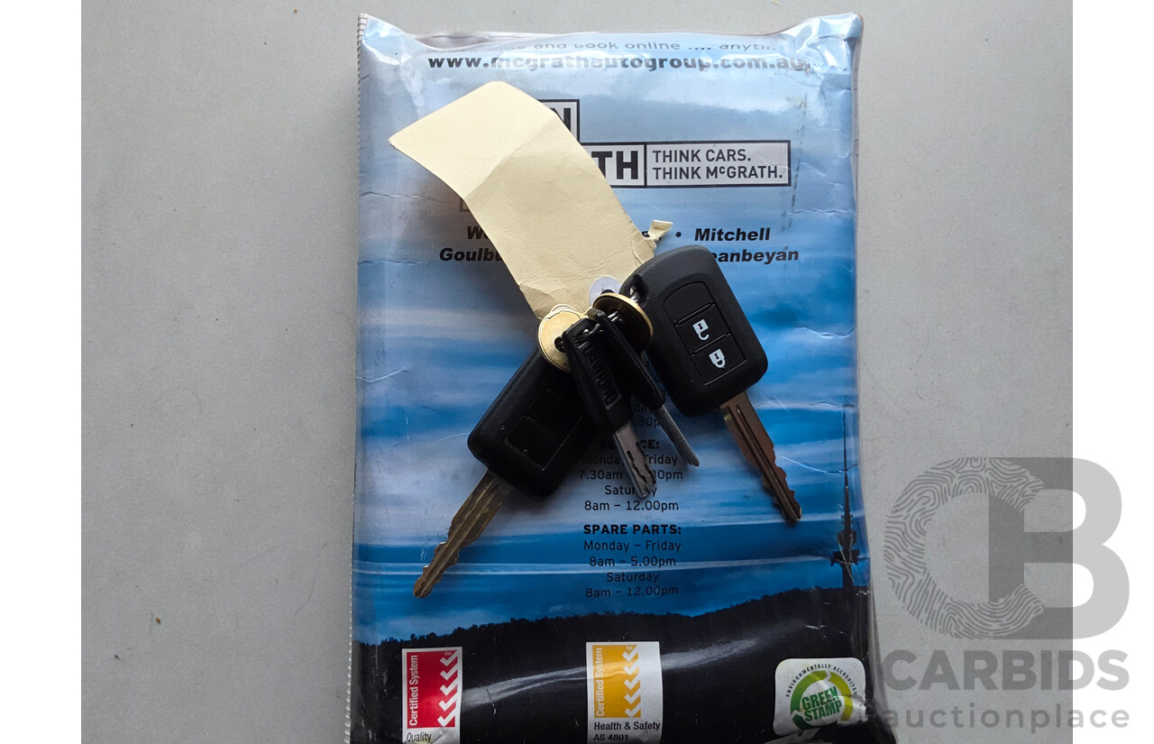 05/2017 Mitsubishi Triton GLX (4x4) MQ MY17 Dual Cab Utility White 2.4L