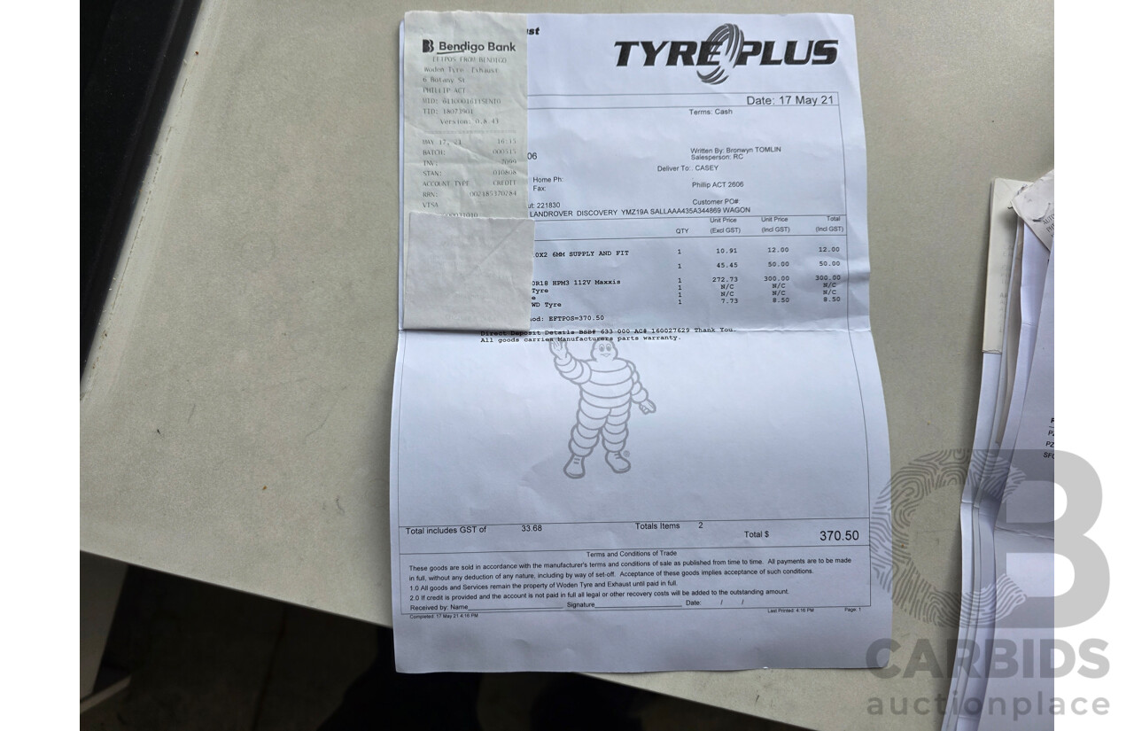 8/2005 Land Rover Discovery 3 SE  4d Wagon Blue 4.0L - 7 Seats