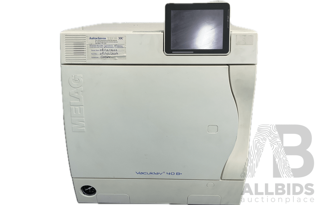 MELAG Vacuklav 40 B+ Evolution Autoclave, Steam Sterilizer