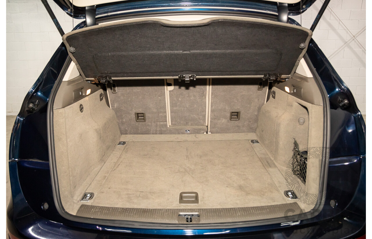 10/2010 Audi Q5 2.0 TDI Quattro 8R MY10 4d Wagon Deep Sea Blue Pearl Turbo Diesel 2.0L