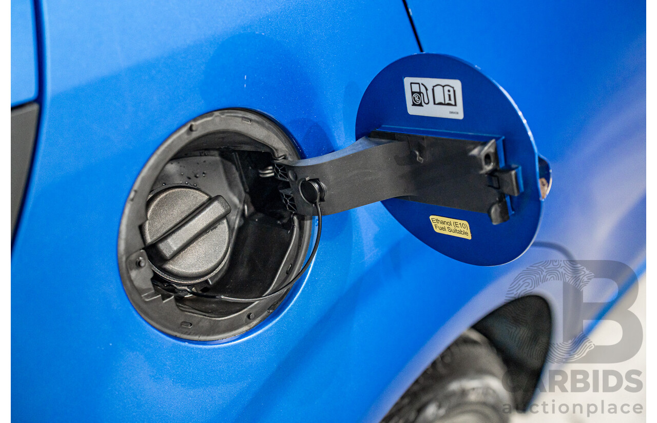 9/2012 Holden Barina TM 5d Hatchback Bocaray Blue Metallic 1.6L