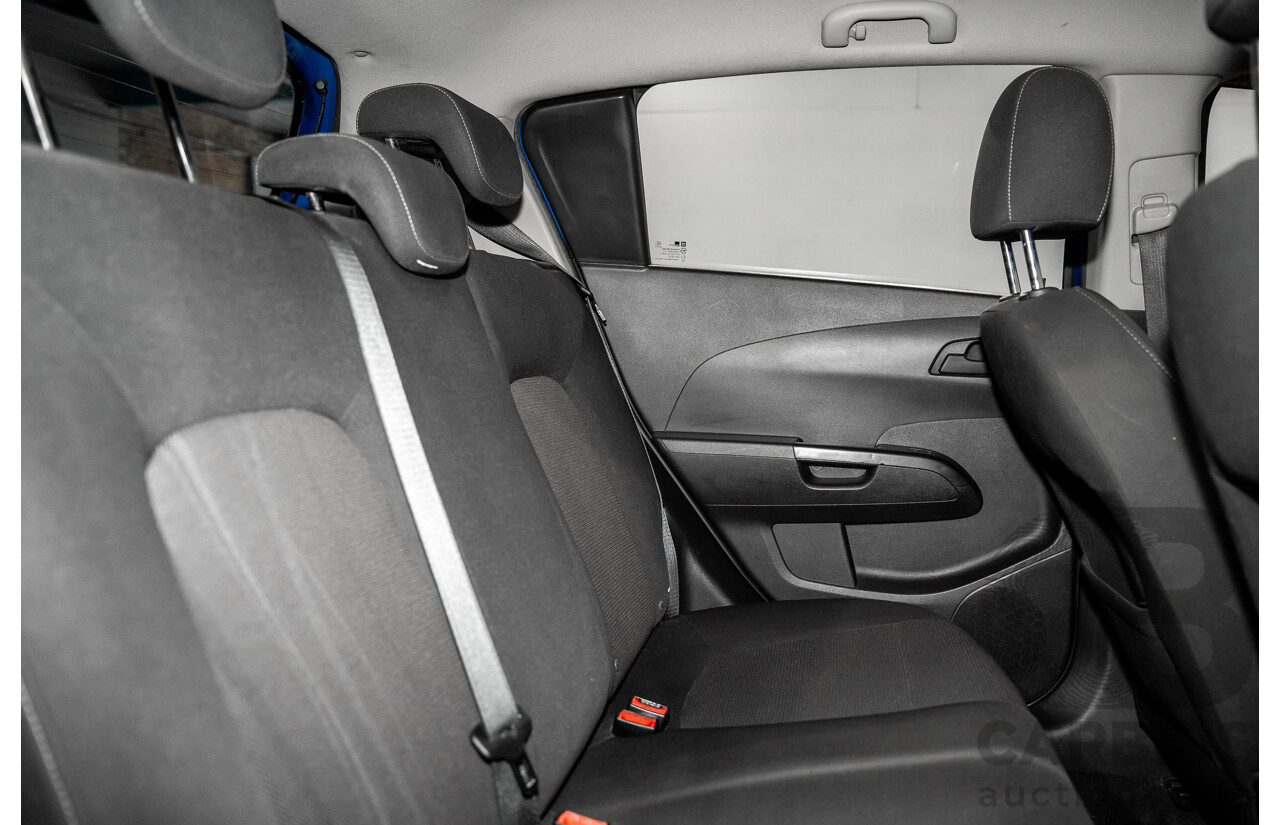 9/2012 Holden Barina TM 5d Hatchback Bocaray Blue Metallic 1.6L