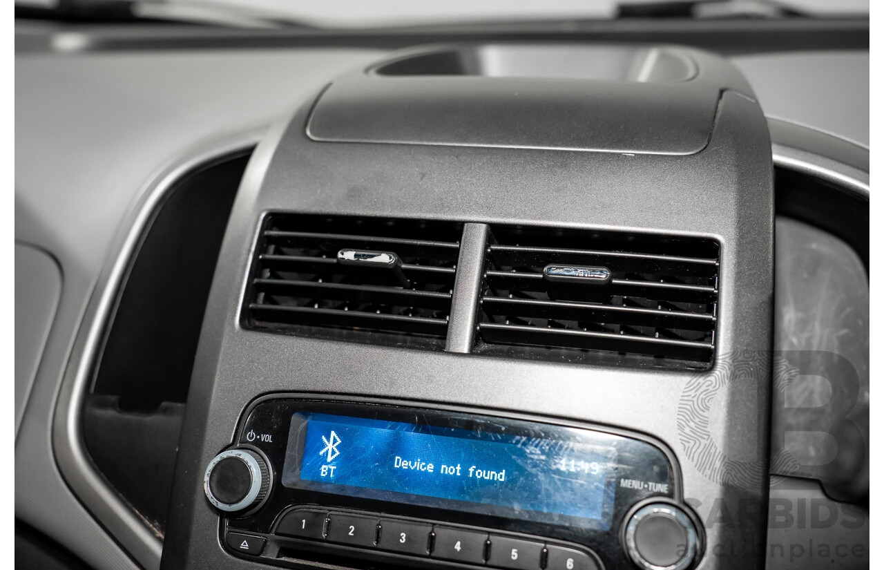 9/2012 Holden Barina TM 5d Hatchback Bocaray Blue Metallic 1.6L