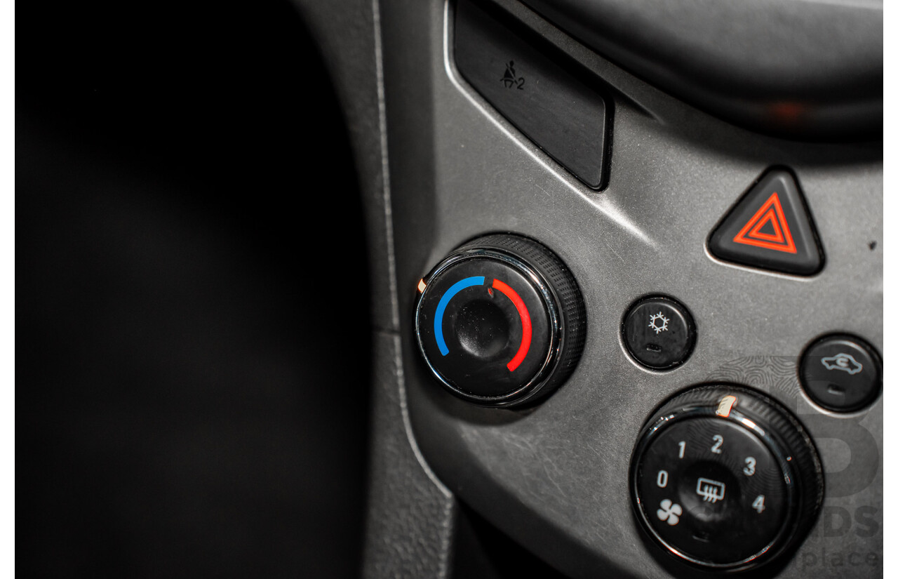 9/2012 Holden Barina TM 5d Hatchback Bocaray Blue Metallic 1.6L