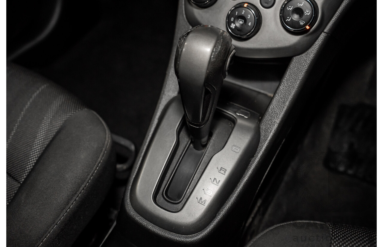 9/2012 Holden Barina TM 5d Hatchback Bocaray Blue Metallic 1.6L