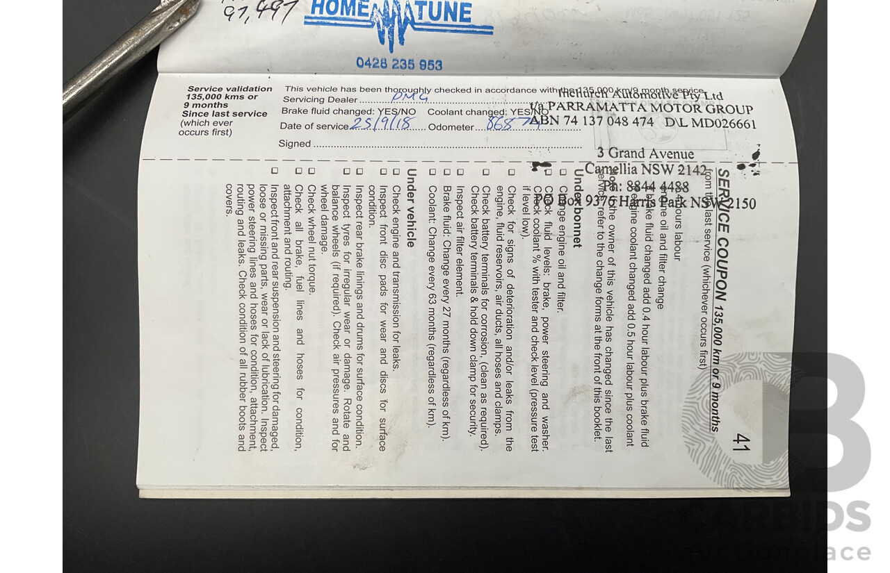 9/2012 Holden Barina TM 5d Hatchback Bocaray Blue Metallic 1.6L