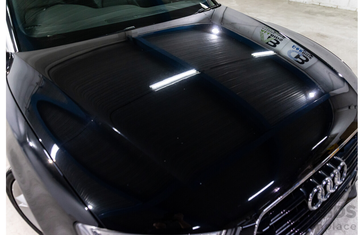 3/2015 Audi A5 S-Line 1.8 TFSI 8T MY15 2d Cabriolet Mythos Black Metallic Turbo 1.8L