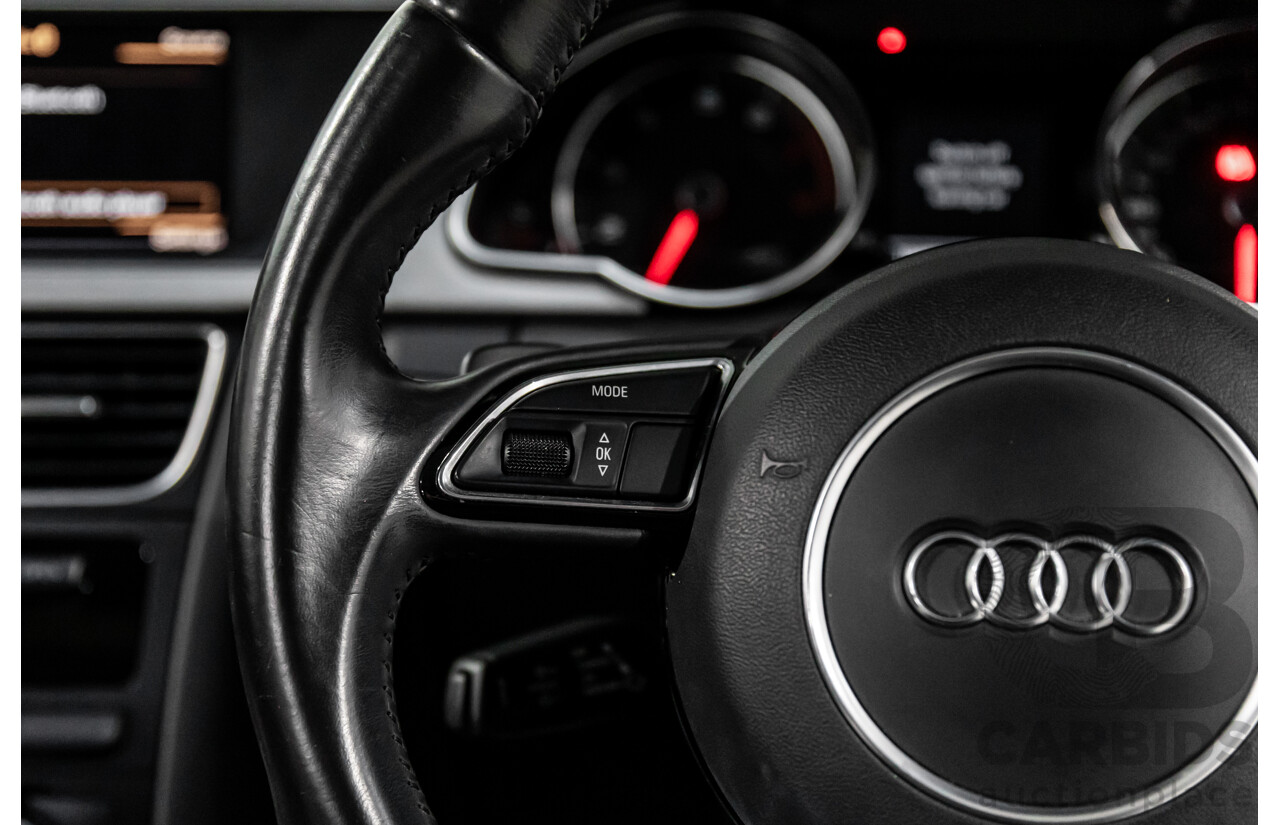 3/2015 Audi A5 S-Line 1.8 TFSI 8T MY15 2d Cabriolet Mythos Black Metallic Turbo 1.8L