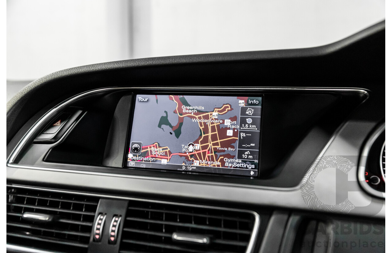 3/2015 Audi A5 S-Line 1.8 TFSI 8T MY15 2d Cabriolet Mythos Black Metallic Turbo 1.8L