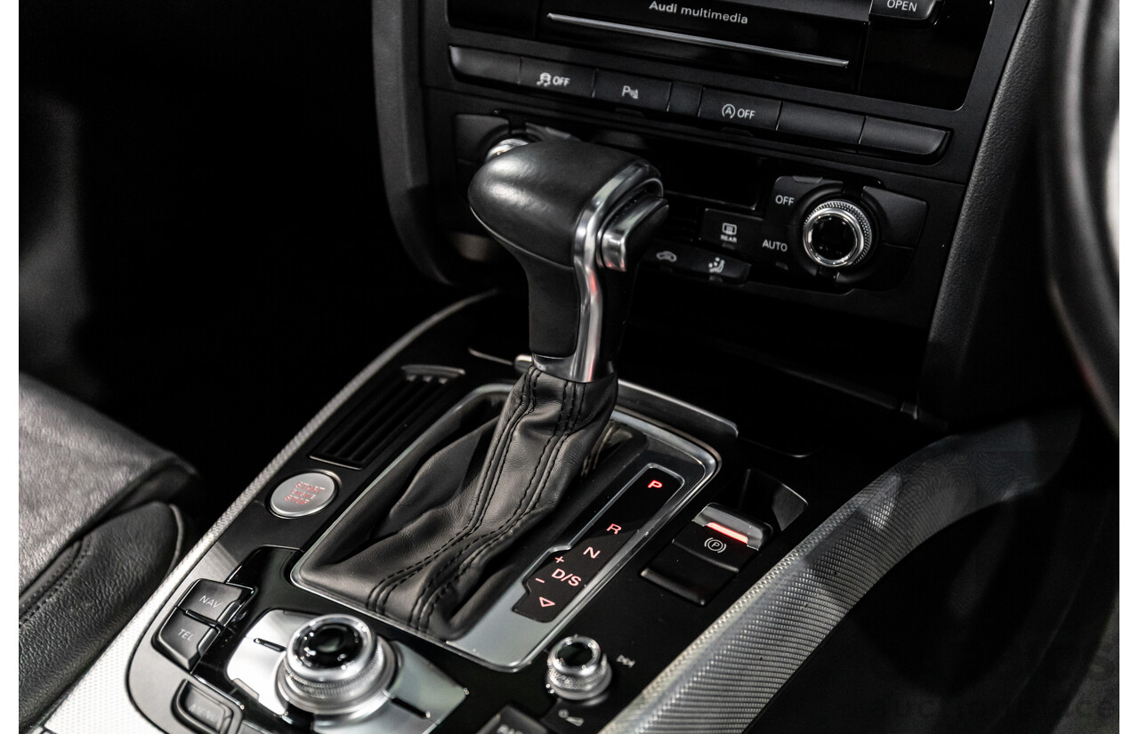 3/2015 Audi A5 S-Line 1.8 TFSI 8T MY15 2d Cabriolet Mythos Black Metallic Turbo 1.8L