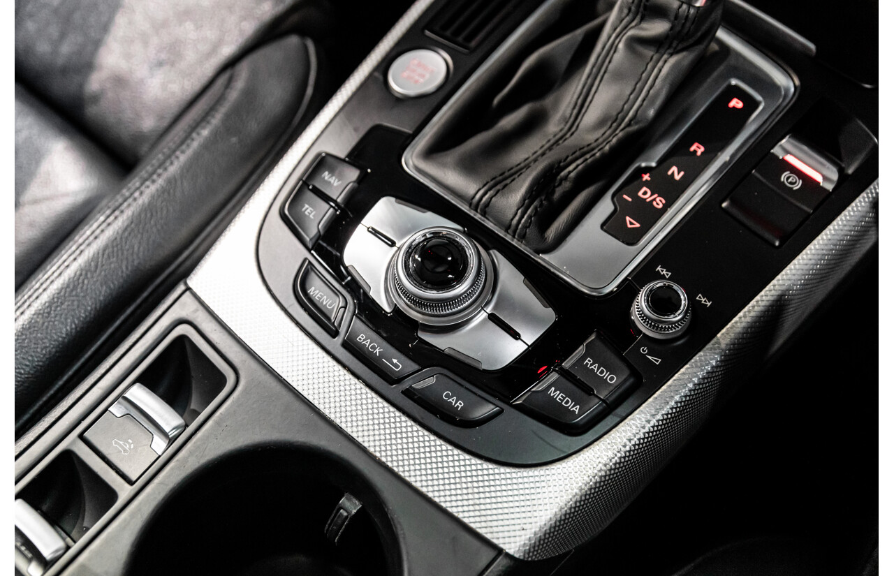 3/2015 Audi A5 S-Line 1.8 TFSI 8T MY15 2d Cabriolet Mythos Black Metallic Turbo 1.8L