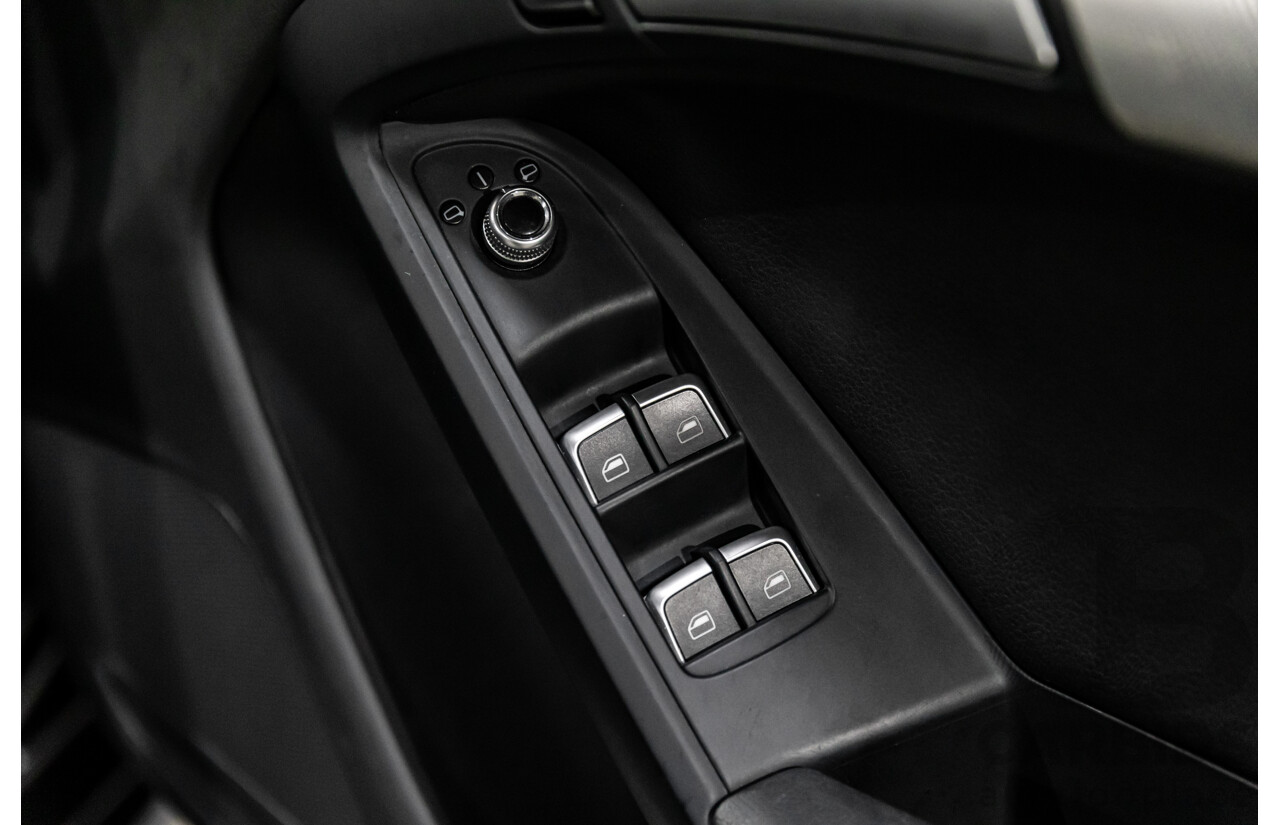 3/2015 Audi A5 S-Line 1.8 TFSI 8T MY15 2d Cabriolet Mythos Black Metallic Turbo 1.8L