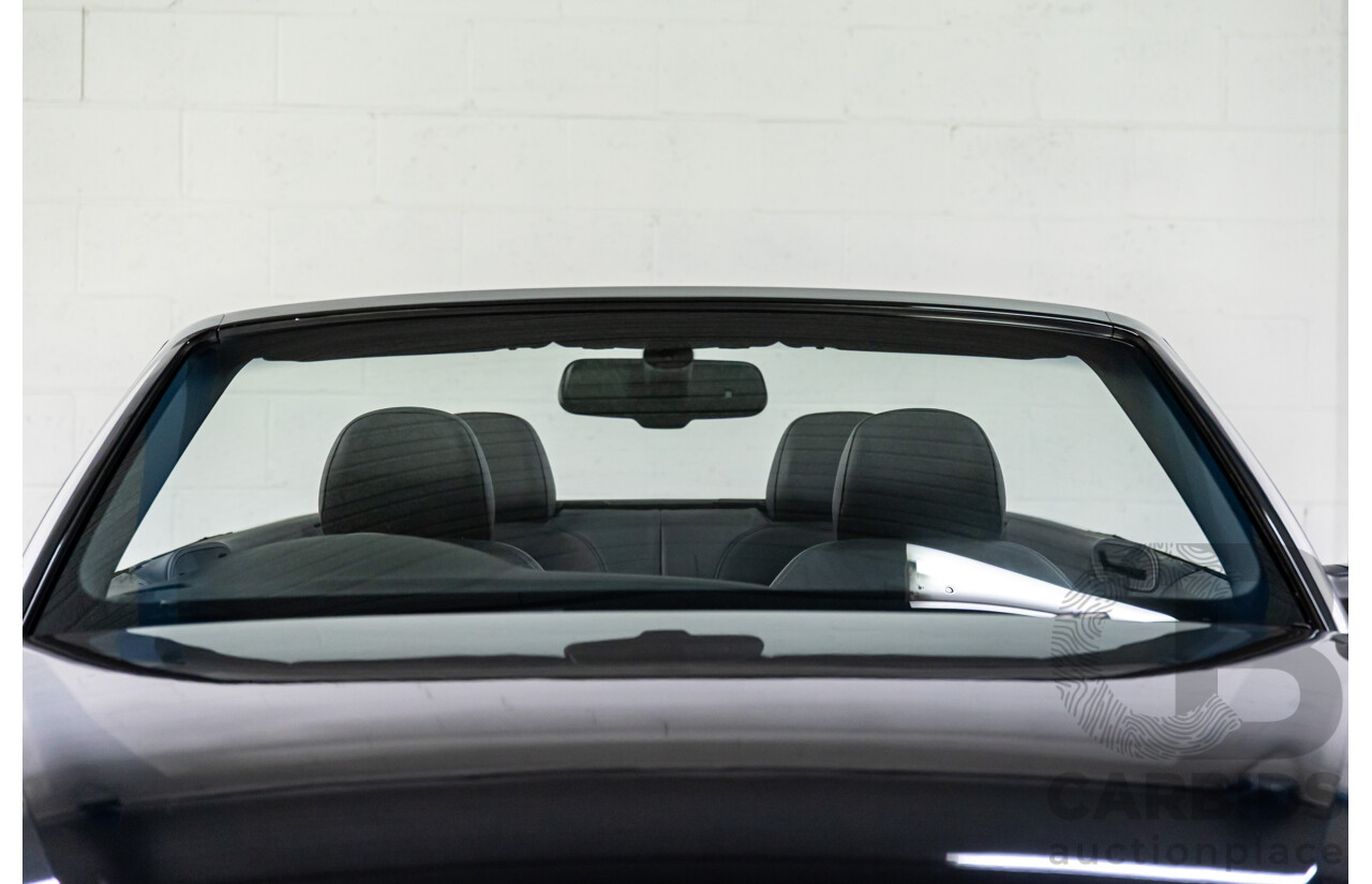 3/2015 Audi A5 S-Line 1.8 TFSI 8T MY15 2d Cabriolet Mythos Black Metallic Turbo 1.8L