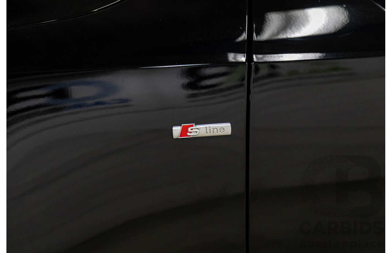 3/2015 Audi A5 S-Line 1.8 TFSI 8T MY15 2d Cabriolet Mythos Black Metallic Turbo 1.8L