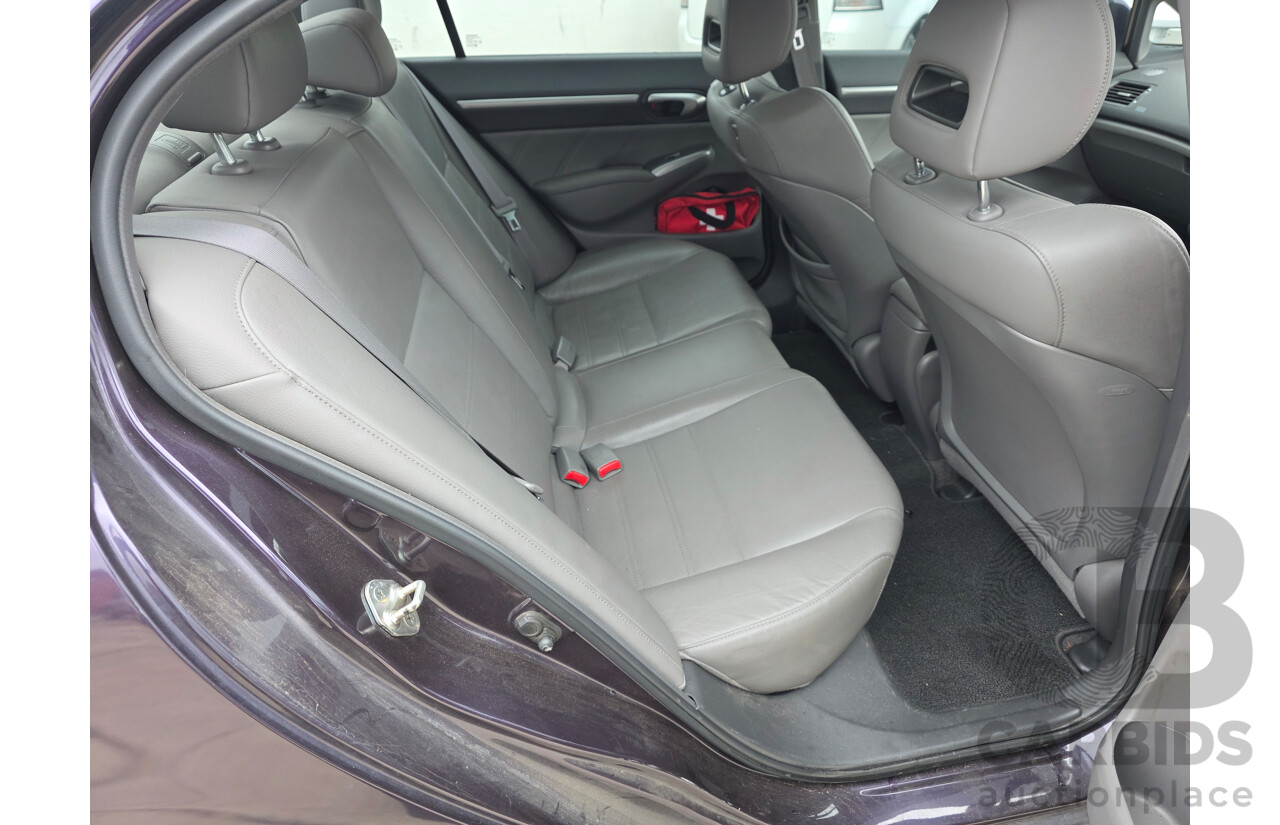 9/2007 Honda Civic Sport MY07 4d Sedan Purple 2.0L