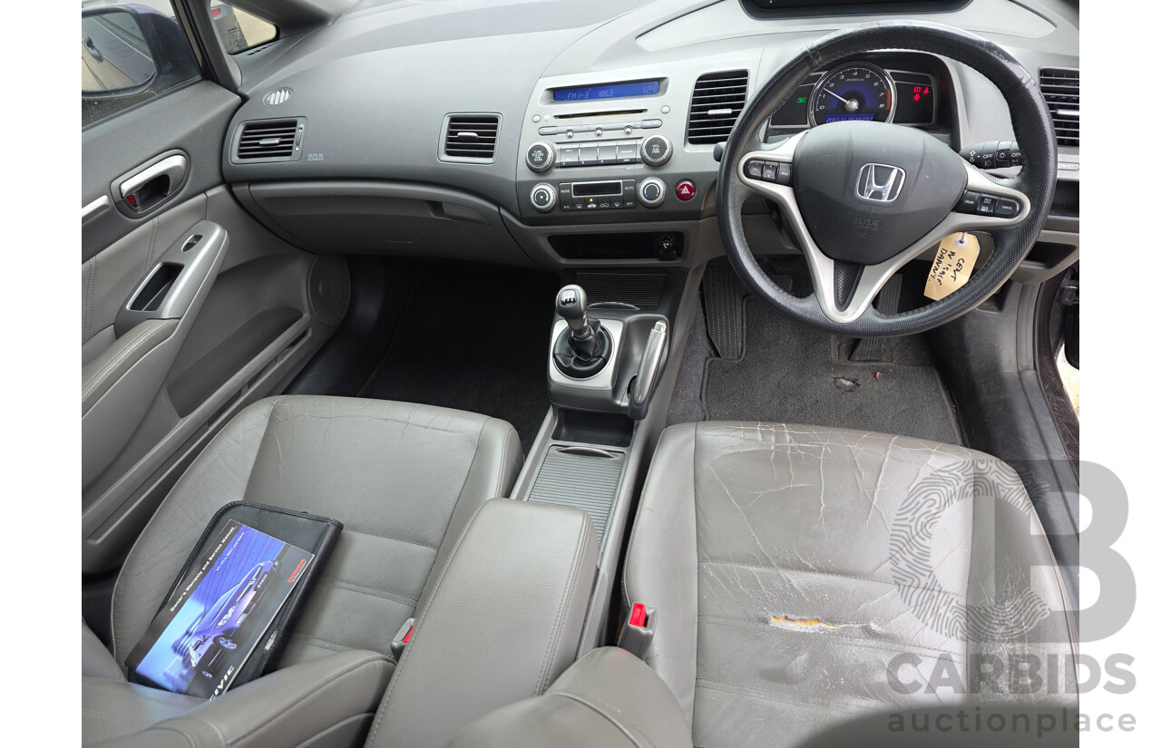 9/2007 Honda Civic Sport MY07 4d Sedan Purple 2.0L