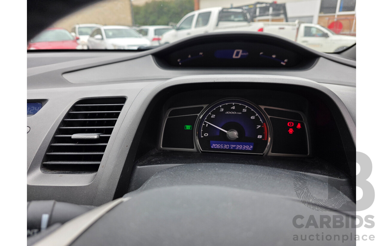 9/2007 Honda Civic Sport MY07 4d Sedan Purple 2.0L