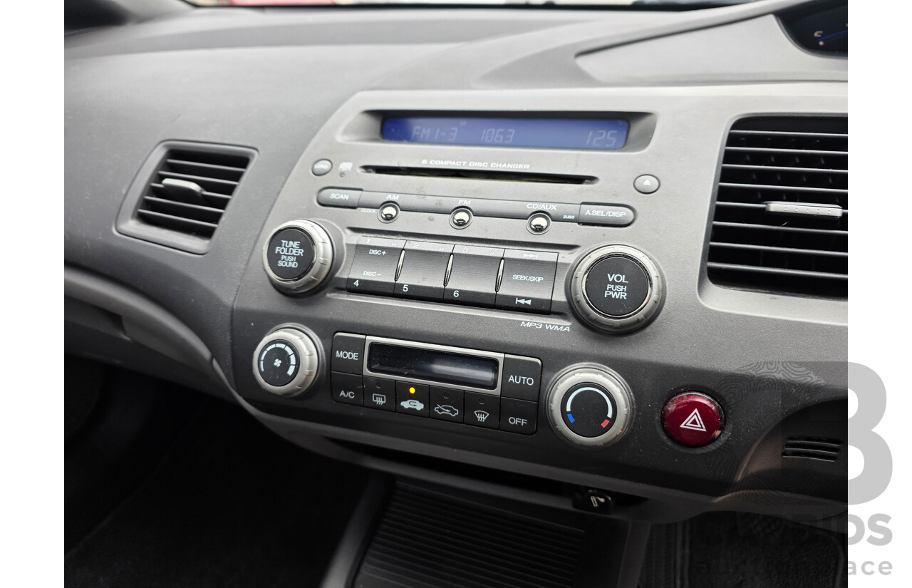 9/2007 Honda Civic Sport MY07 4d Sedan Purple 2.0L