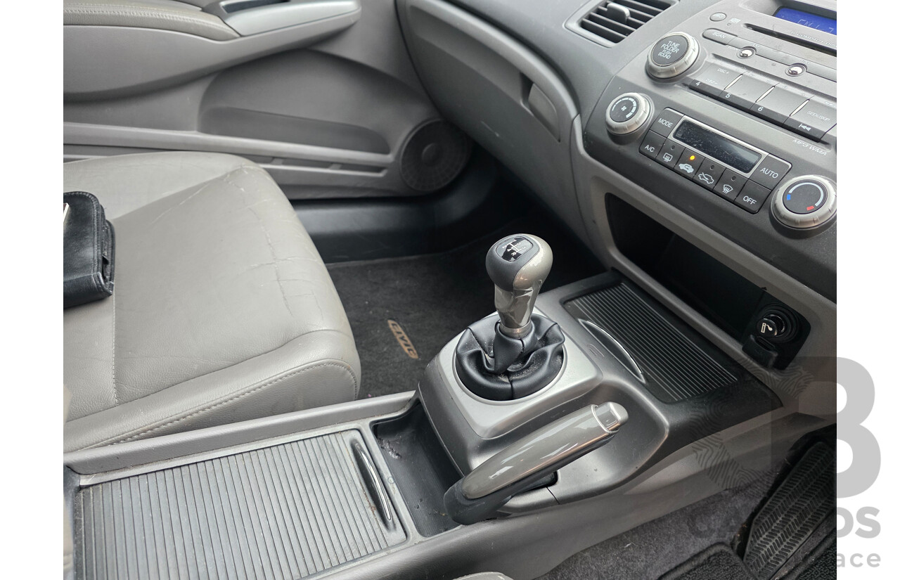 9/2007 Honda Civic Sport MY07 4d Sedan Purple 2.0L