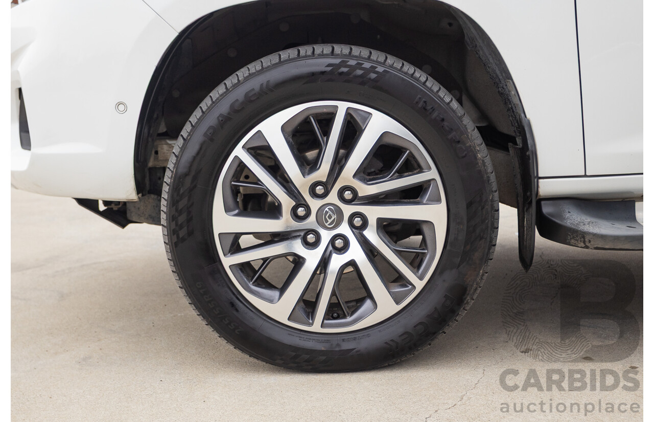 02/2020 LDV T60 PRO (4x4) SK8C Double Cab Utility White Turbo Diesel 2.8L